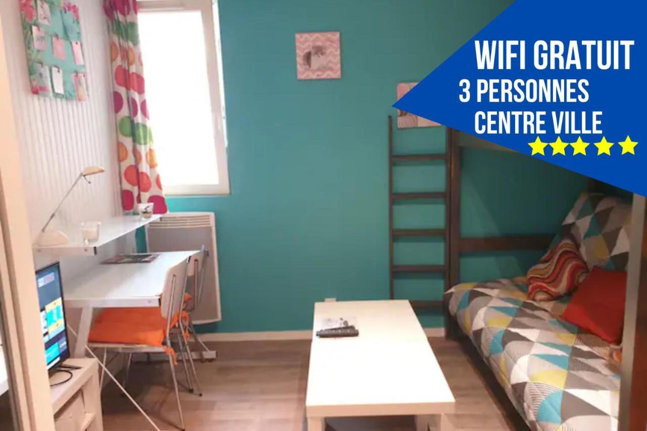 Studio Simplicien *Cosy* Plein Centre Ville De Poitiers *Tv* Wifi *Cafe* Exterior foto